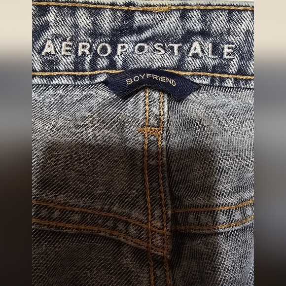 Distressed Aeropostale boyfriend jeans,Sz16 V-G - Picture 10 of 10